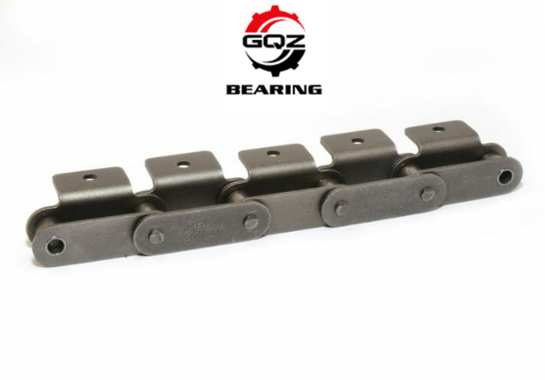 Stainless Steel Double Pitch Conveyor Chain with A1 Attachment bearing