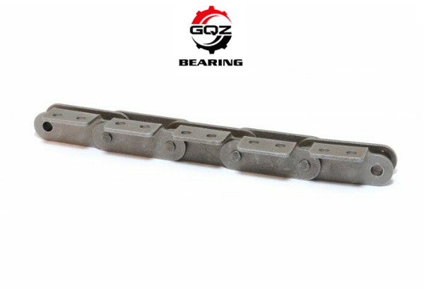 Stainless Steel Double Pitch Conveyor Chain with A2 attachment bearing